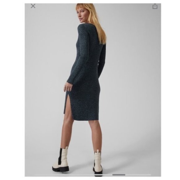 Athleta Reverie Sweater Dress Women Size Small - Picture 8 of 10